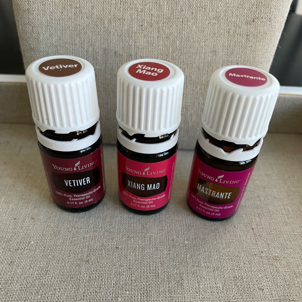 [Young Living] Vetiver, Xiang Mao, Mastrante Bundle